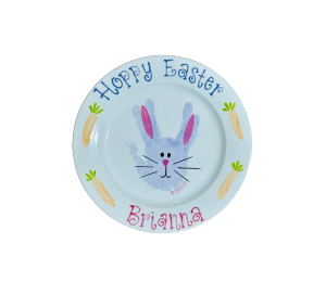 Dublin Easter Bunny Plate