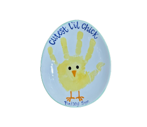 Dublin Little Chick Egg Plate