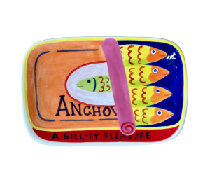 Dublin Anchovies App Plate