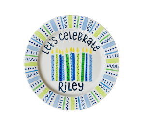 Dublin Let's Celebrate Plate
